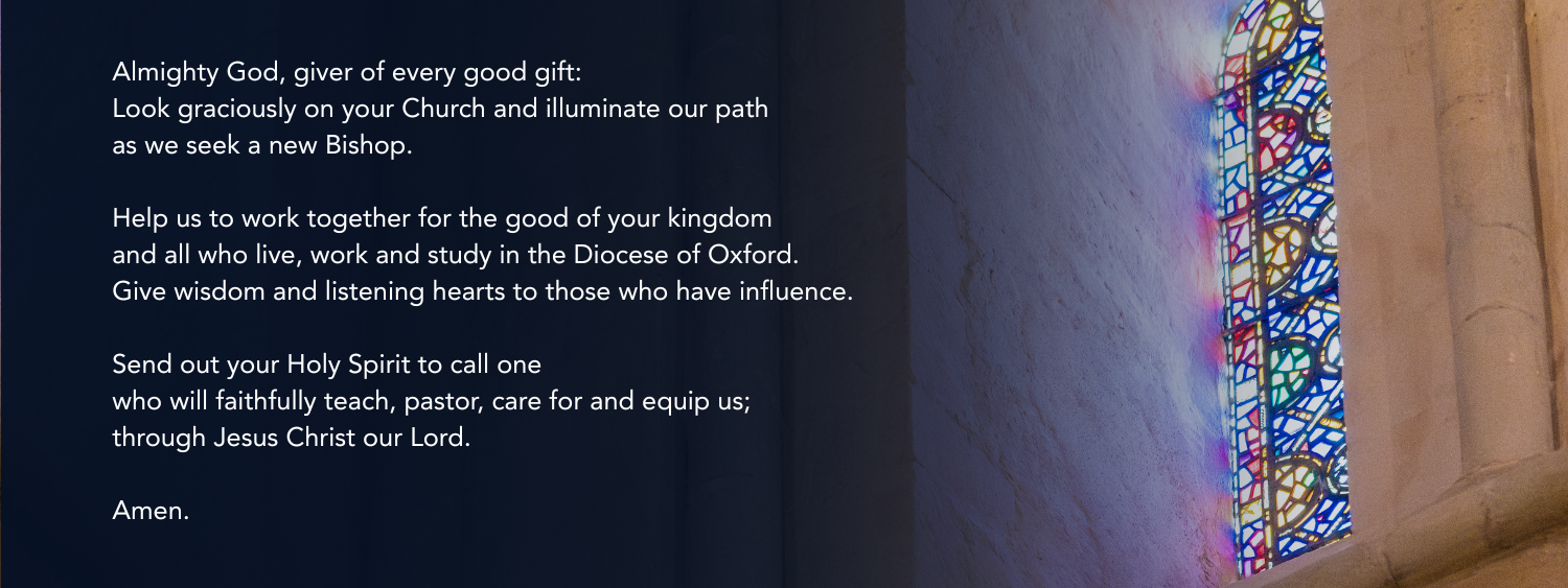 Vacancy in See prayer