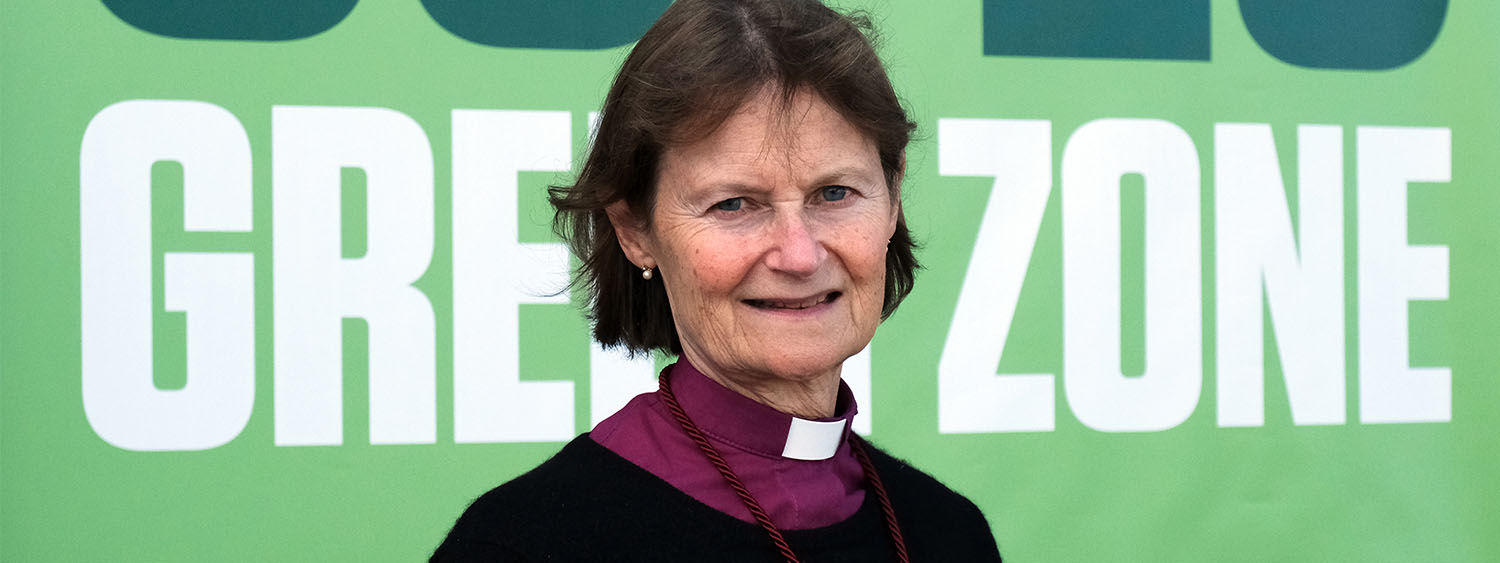 Bishop Olivia at COP26 in Glasgow - October 2021