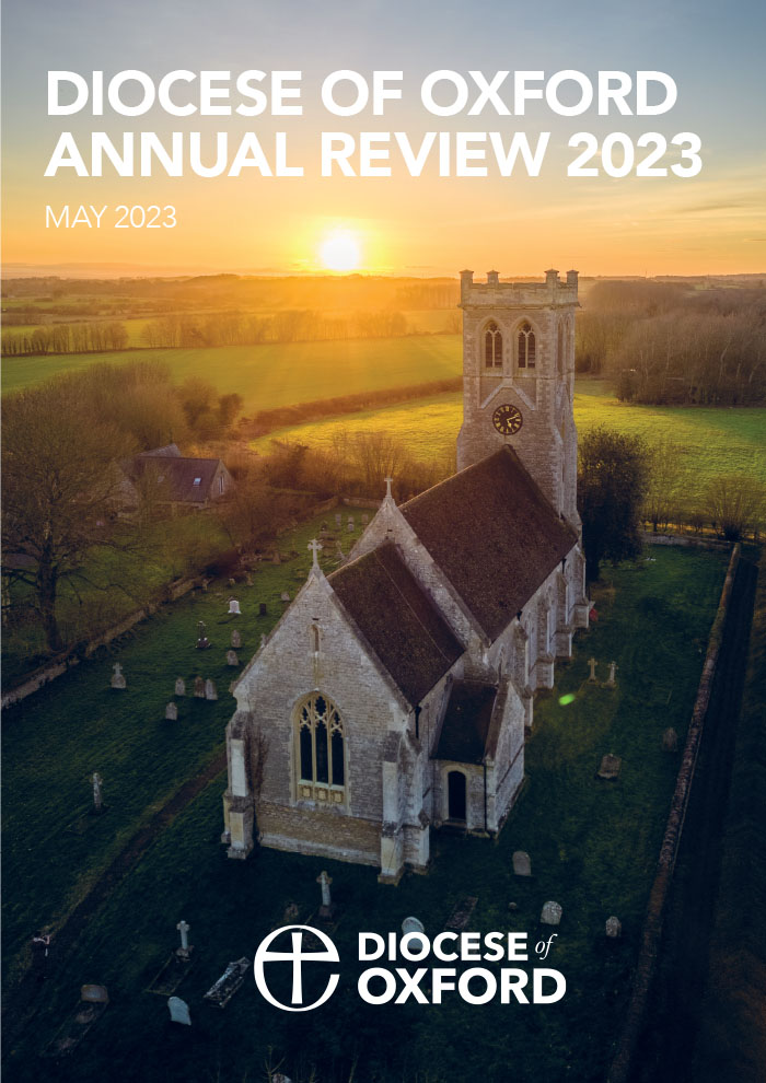 Picture of the front cover of the annual review for 2022/3